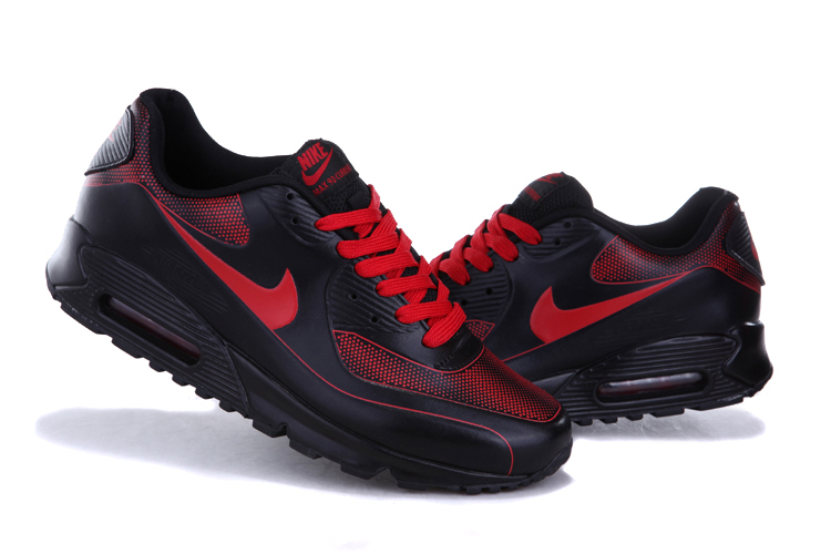 New Men'S Nike Air Max Black/Red